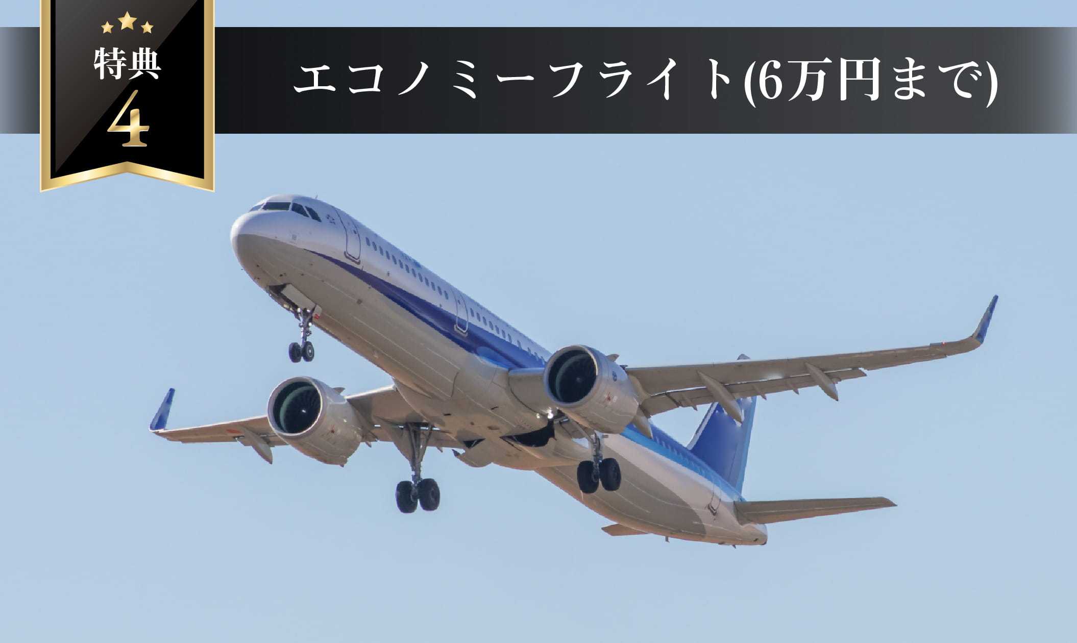 エコノミーフライト特典画像