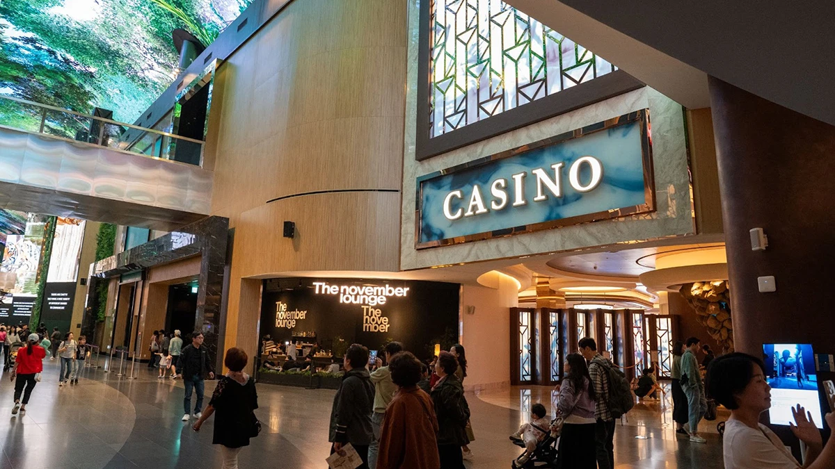 Inspire casino entrance